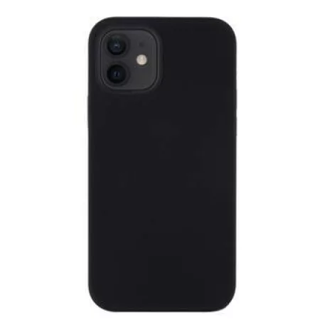 Husă Tactical Velvet Smoothie pentru iPhone 12/12 Pro - Negru (Asphalt)