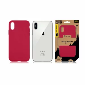 Husă Tactical Velvet Smoothie pentru iPhone X/Xs - Roșu (Sangria)