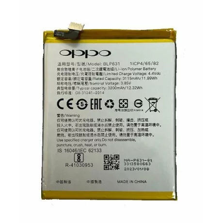Acumulator Compatibil pentru Oppo BLP631 A77 4G/ F3/ F5 3200mAh