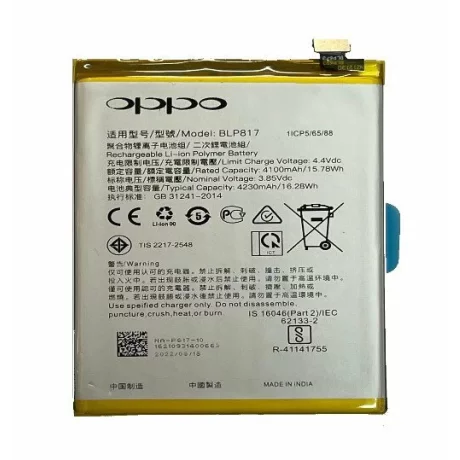 Acumulator Compatibil pentru Oppo BLP817 A15 / A15s 4230mAh