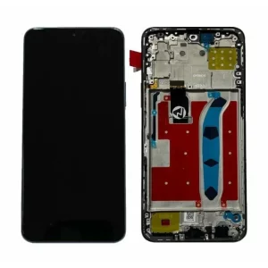 Ecran Compatibil pentru Honor X8 4G Albastru CU RAMA