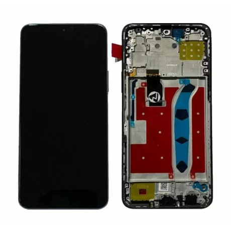 Ecran Compatibil pentru Honor X8 4G Albastru CU RAMA