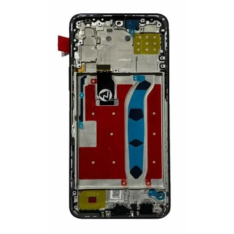 Ecran Compatibil pentru Honor X8 4G Albastru CU RAMA