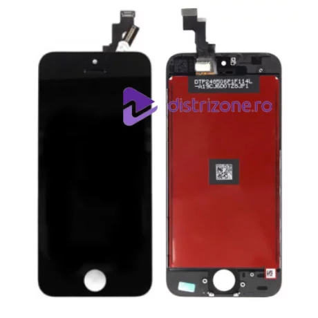 Ecran Compatibil pentru iPhone 5S Negru