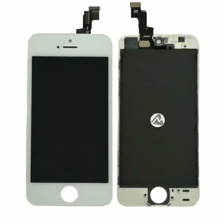 Ecran Compatibil pentru iPhone SE Alb
