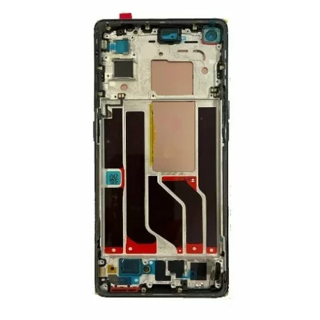 Ecran Compatibil pentru Oppo Reno6 Pro 5G Negru Cu Rama pentru VERSIUNEA CPH2249 (Original Refurbished)
