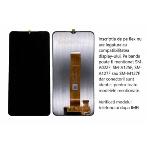 Ecran Compatibil pentru Samsung A125 Galaxy A12 2020 Fara Rama