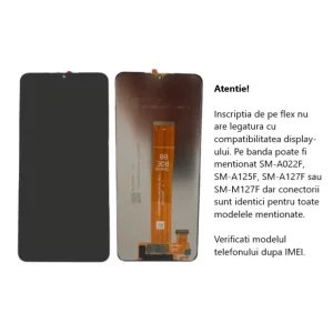 Ecran Compatibil pentru Samsung A127F Galaxy A12 Nacho 2021 Fara Rama
