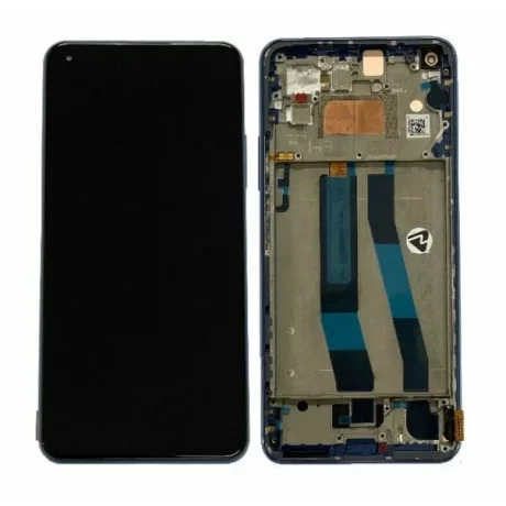 Ecran Compatibil pentru Xiaomi 11 Lite 5G NE Blue CU RAMA