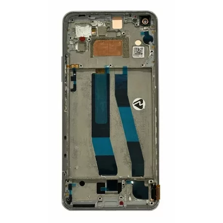 Ecran Compatibil pentru Xiaomi 11 Lite 5G NE Silver CU RAMA