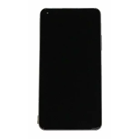 Ecran Compatibil pentru Xiaomi 11 Lite 5G NE Silver CU RAMA