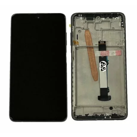 Ecran Compatibil pentru Xiaomi Poco X3 / Poco X3 Pro / Poco X3 NFC Negru CU RAMA
