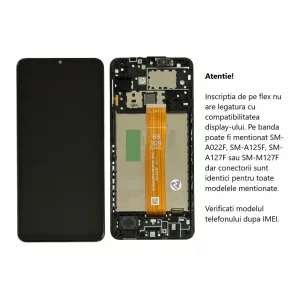 Ecran Samsung A127F Galaxy A12 Nacho (Service Pack)