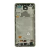 Ecran Samsung A725 Galaxy A72 4G 2021 Alb Fara Baterie (Service Pack)