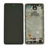 Ecran Samsung A725 Galaxy A72 4G 2021 Alb Fara Baterie (Service Pack)