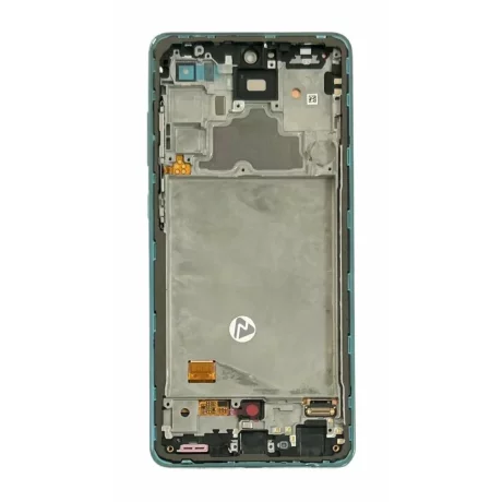 Ecran Samsung A725 Galaxy A72 4G 2021 Albastru Fara Baterie (Service Pack)