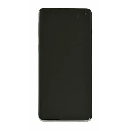 Ecran Samsung G973 Galaxy S10  Alb (Service Pack)