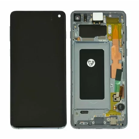 Ecran Samsung G973 Galaxy S10 Albastru (Service Pack)