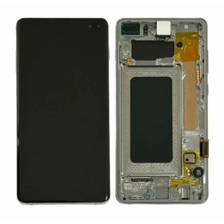 Ecran Samsung G975 Galaxy S10 Plus Prism White (Service Pack)