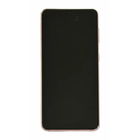 Ecran Samsung G991 Galaxy S21 5G Phantom Pink Fara Baterie (Service Pack)