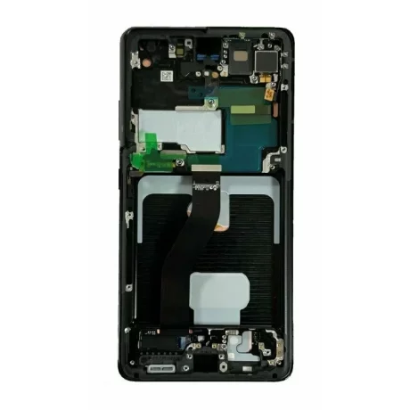 Ecran Samsung G998 Galaxy S21 Ultra Phantom Black Fara Camera Frontala (Service Pack)