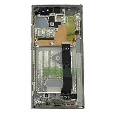 Ecran Samsung N986 Galaxy Note 20 Ultra 5G Mystic White (Alb) Fara Camera (Service Pack)