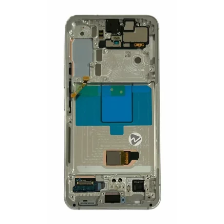 Ecran Samsung S901B Galaxy S22 5G White/ Cream/ Sky Blue (Service Pack)