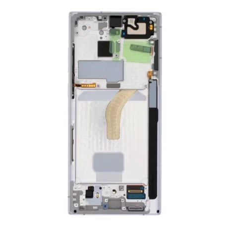 Ecran Samsung S908 Galaxy S22 Ultra 5G White (Alb) (Service Pack)