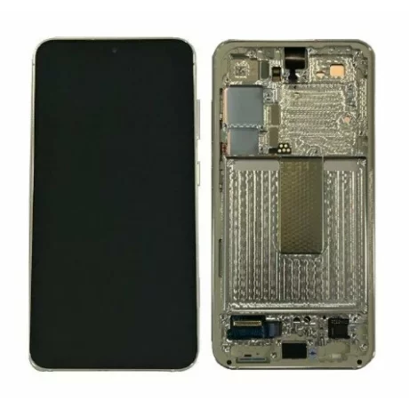 Ecran Samsung S911 Galaxy S23 5G Cream/ Beige (Crem/ Bej) (Service Pack)