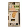 Ecran Samsung S918 Galaxy S23 Ultra 5G Cream/ Beige (Crem/ Bej) (Service Pack)