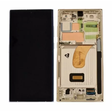 Ecran Samsung S918 Galaxy S23 Ultra 5G Cream/ Beige (Crem/ Bej) (Service Pack)