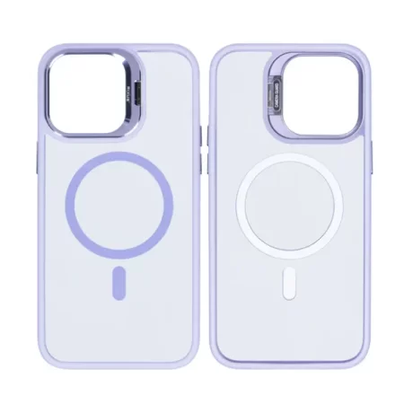Husa iPhone 12 Pro Max Rixus Magsafe Violet Deschis