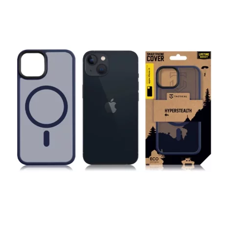 Husa iPhone 13 Tactical MagForce Hyperstealth Albastru Inchis