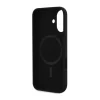 Husa iPhone 16 MagSafe Karl Lagerfeld Silicon Negru