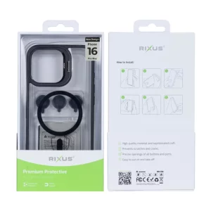 Husa iPhone 16 Pro Max Rixus Magsafe Neagra