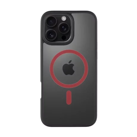 Husa iPhone 16 Pro Max Tactical MagForce Hyperstealth 2.0 Negru/ Rosu