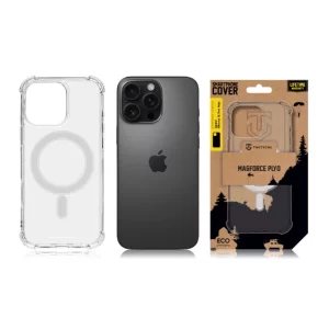 Husa iPhone 16 Pro Max Tactical MagForce Plyo Transparent