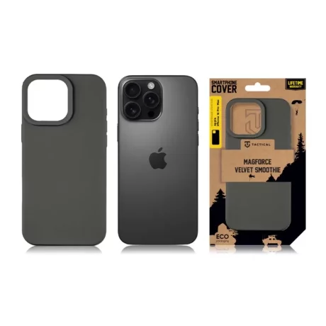 Husa iPhone 16 Pro Max Tactical MagForce Velvet Smoothie Gri Inchis