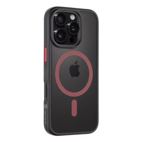 Husa iPhone 16 Pro Tactical MagForce Hyperstealth 2.0 Negru/ Rosu