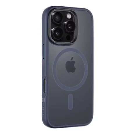Husa iPhone 16 Pro Tactical MagForce Hyperstealth Albastru Inchis