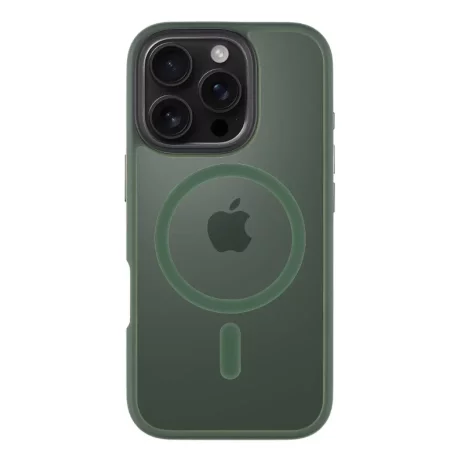 Husa iPhone 16 Pro Tactical MagForce Hyperstealth Verde Inchis