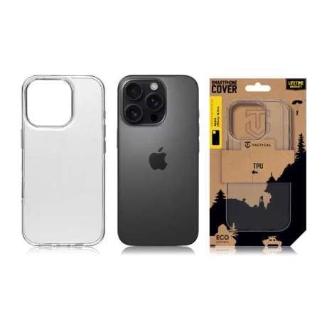 Husa iPhone 16 Pro Tactical TPU Transparent