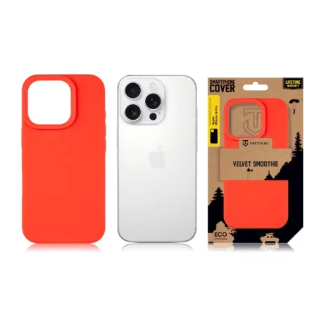 Husa iPhone 16 Pro Tactical Velvet Smoothie Rosu