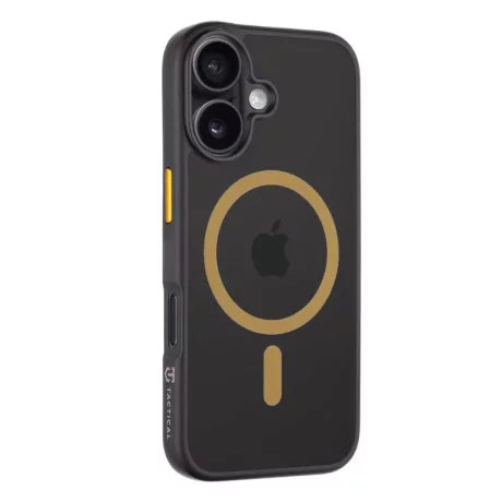 Husa iPhone 16 Tactical MagForce Hyperstealth 2.0 Negru/ Galben