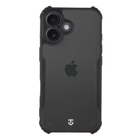Husa iPhone 16 Tactical Quantum Stealth Transparent/ Negru