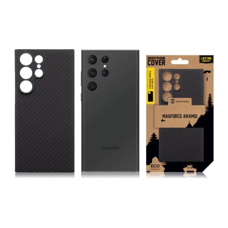 Husa Samsung S918 Galaxy S23 Ultra Tactical MagForce Aramid Negru