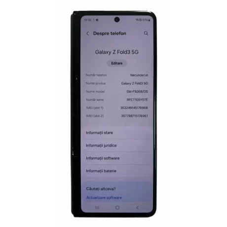 Placa (ambele parti) de baza completa Samsung Fold3 F926  ( din dezmembrari)