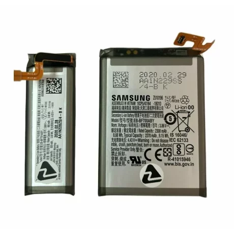 Set baterii (mica si mare ) Samsung Galaxy Z Flip F700 (din dezmembrari)