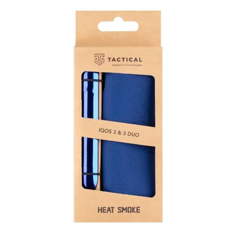 Tactical Heat Smoke Husa Protectie IQOS 3.0/ IQOS 3 Duo Albastru