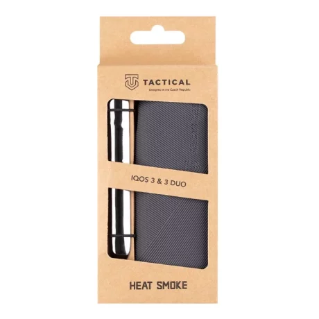 Tactical Heat Smoke Husa Protectie IQOS 3.0/ IQOS 3 Duo Negru